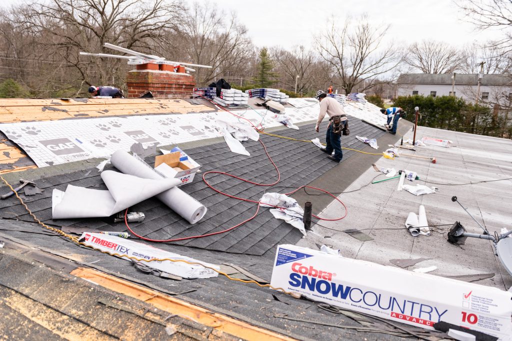 Residential roofers