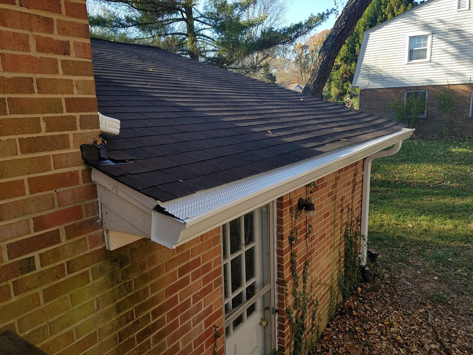 Before and After Gutters Jobs NewBrook Home Improvement