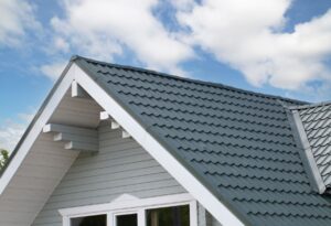 tile roof in a house